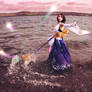 Final Fantasy X Summoner Yuna Cosplay