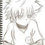 Killua Traditional Art