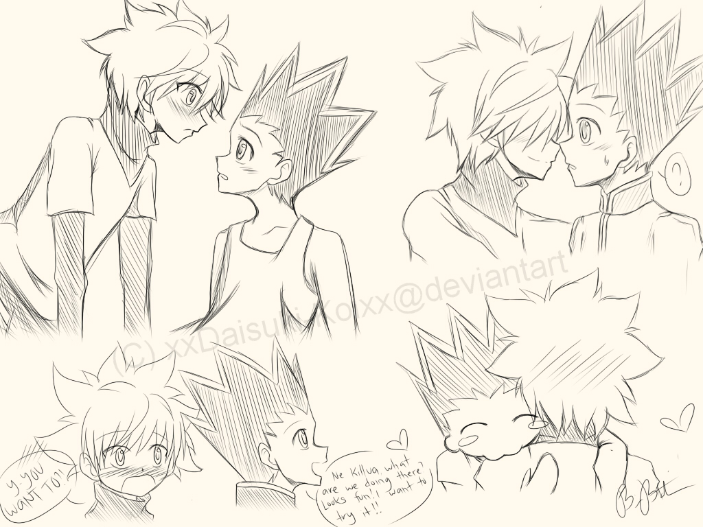 Gon x Killua (Sketch)