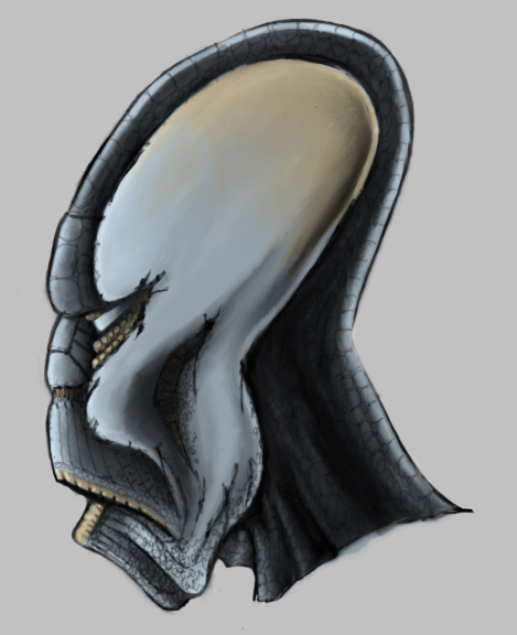 Alien-side-view by samsinizzle on DeviantArt