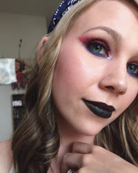 4th of July Makeup