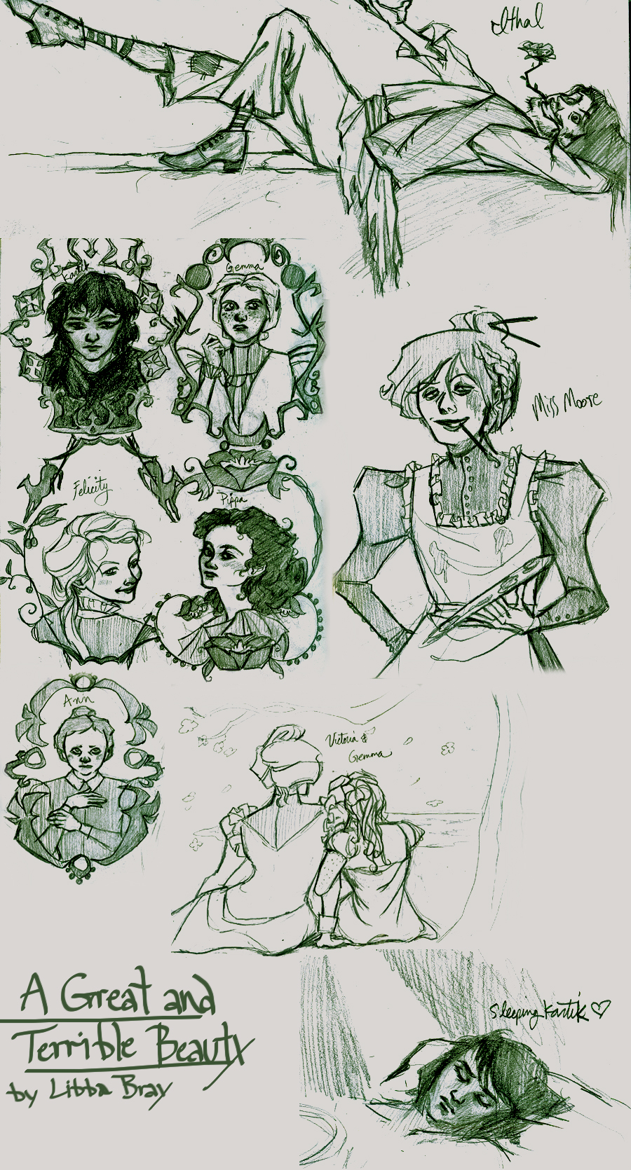 Literary Sketch Dump 1