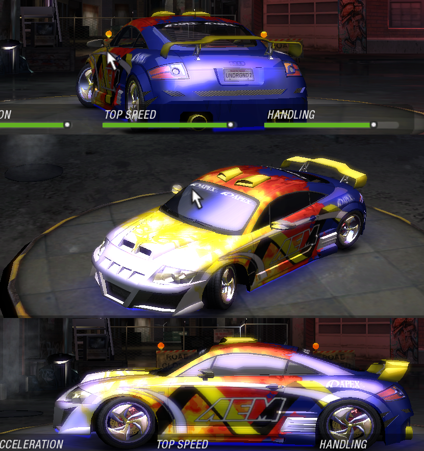 NFSU2- Audi TT