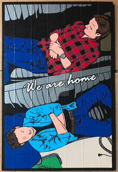 SPN Baby Duct Tape Art