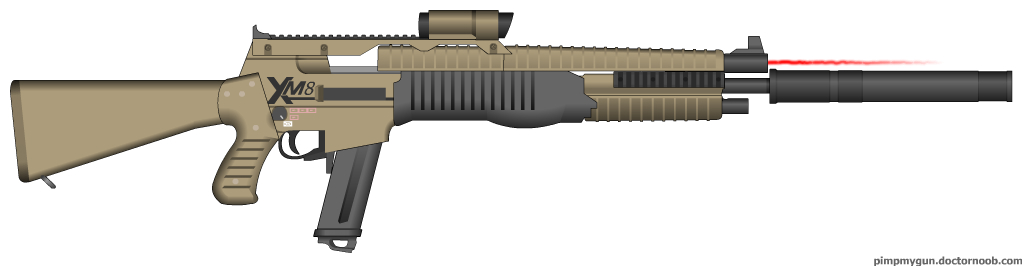 50AE combat rifle