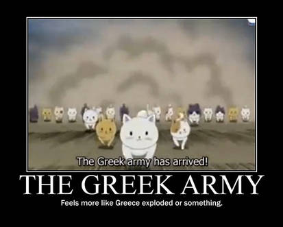 Hetalia The Greek Army