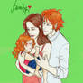 Bella, Edward and Renesmee