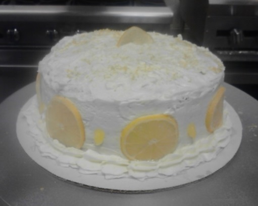 Triple-Layer Lemon Curd Cake