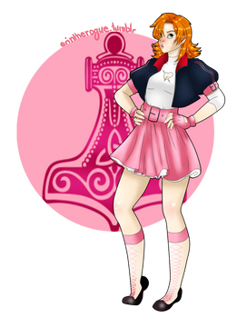 Nora Valkyrie Sticker