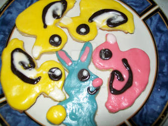 Easter Fondant Cookies