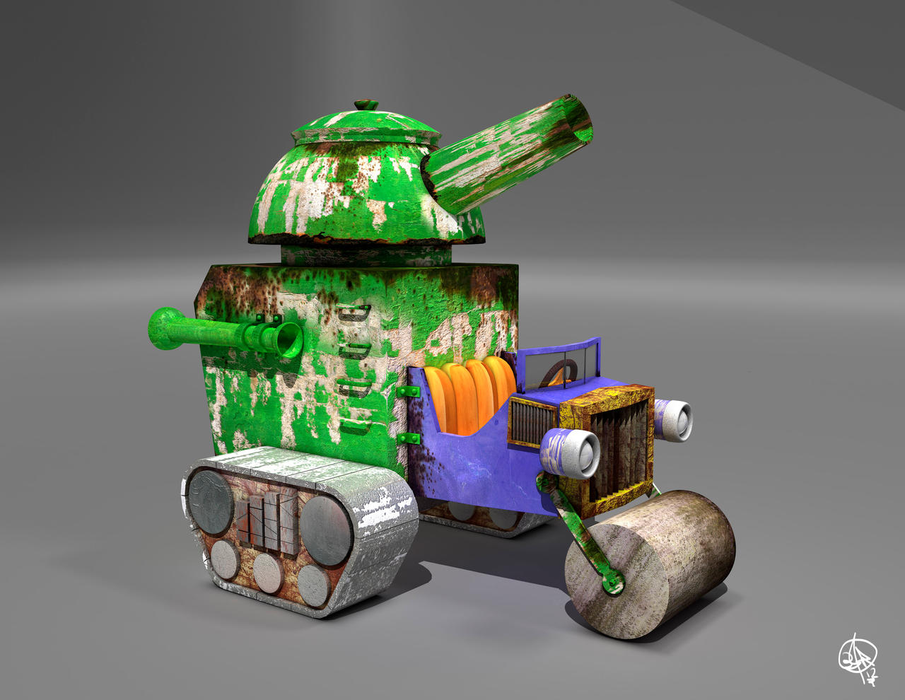 Wacky Tank by ZhengHu on DeviantArt