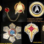 Steam Trek - Victorian Star Trek TNG - medals