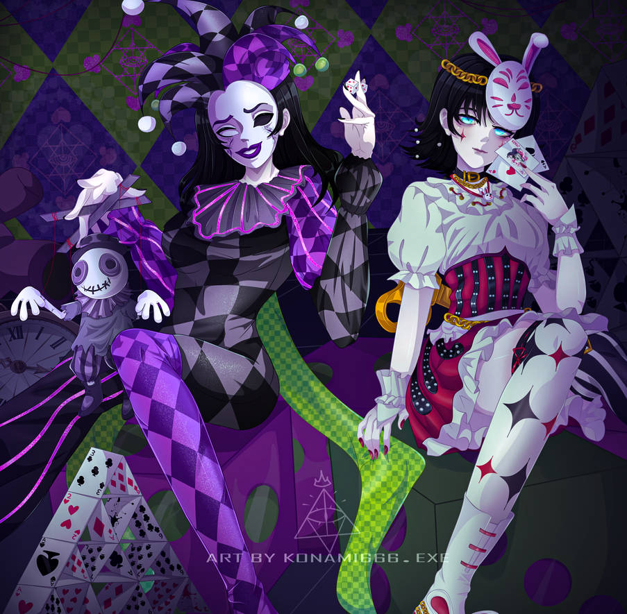 cursed circus by nanamichiakii on DeviantArt