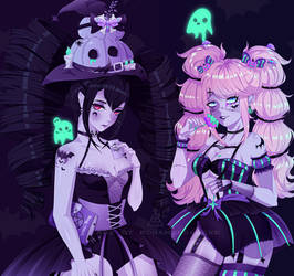 Enoshimajunko x Celestialudenberg HappyHalloween