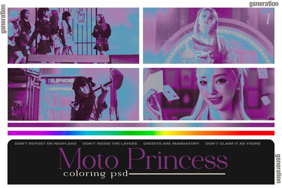 PSD COLORING O3 (Moto Princess) by GSNERATION on DeviantArt