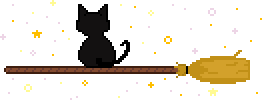 divider of a cat sitting on a broom divider of a cat sitting on a broom