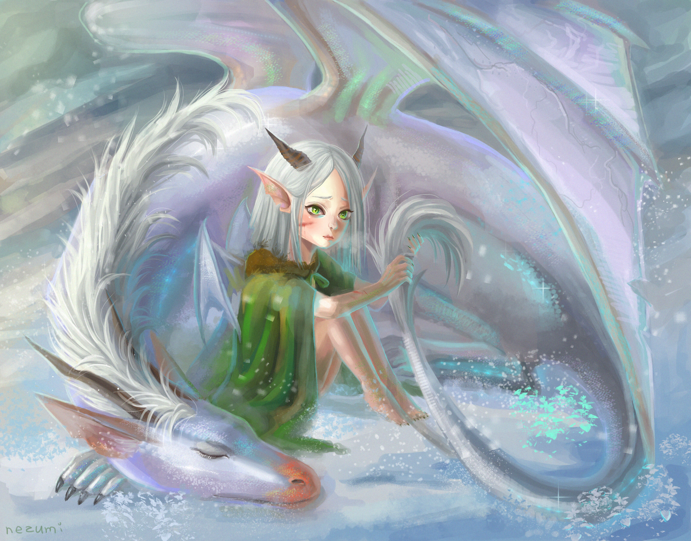 Ice dragon