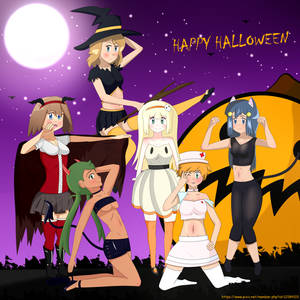 Pokegirl Halloween!