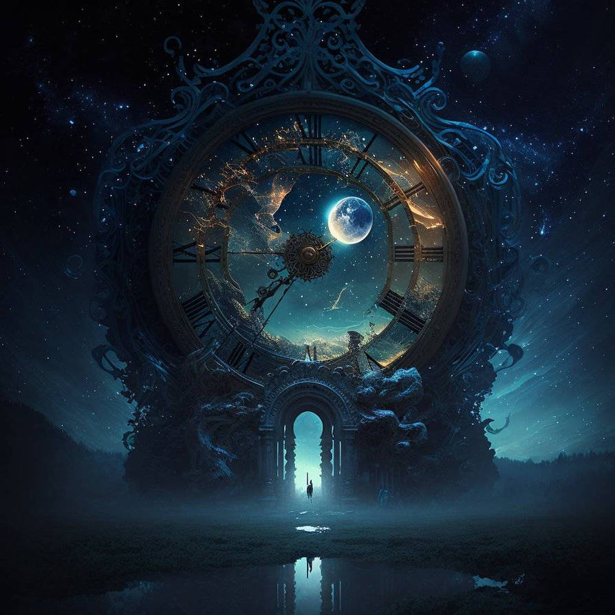 Clock night by haonam9 on DeviantArt