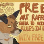 FREE ART RAFFLE