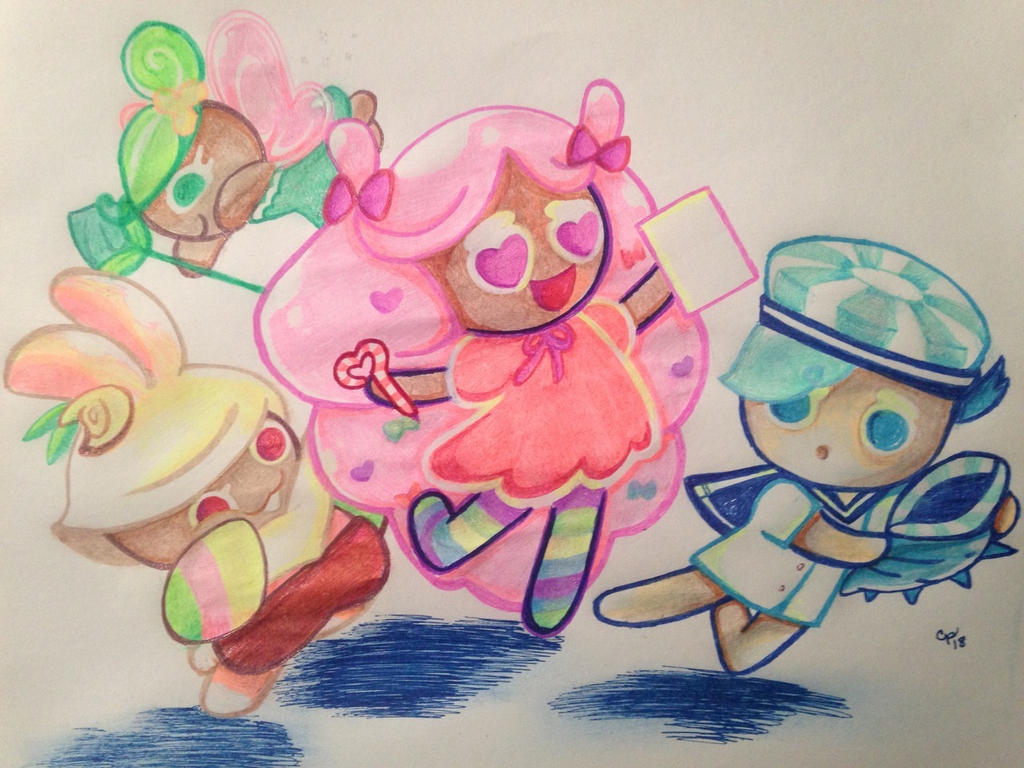 Splatoon Baking Pastelline Cookies by SplatoonSamurai on DeviantArt