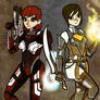 FemShep and LadyHawke