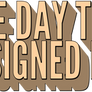 The Day The Earth Designed by 9-Volt Logo/Title