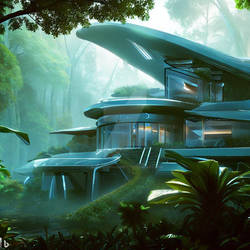 Rainforest villa . 2
