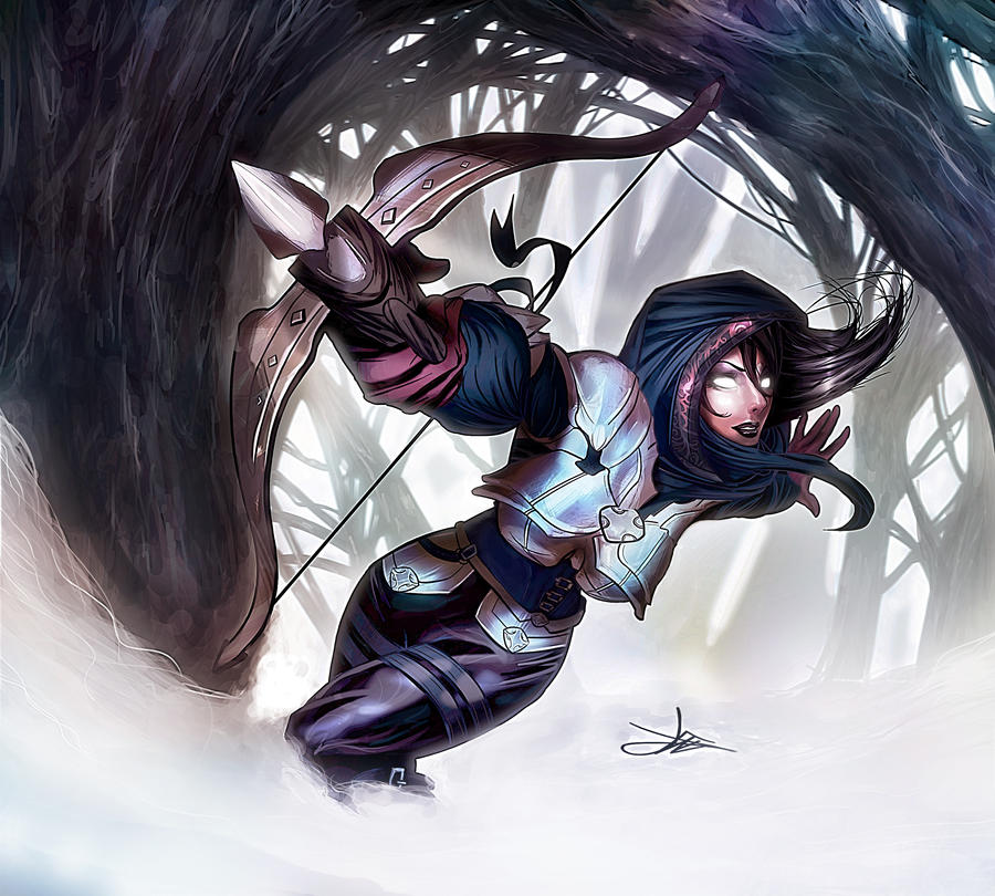 Demon Hunter - End of Training by InkDrone Demon Hunter - End of Training by InkDrone
