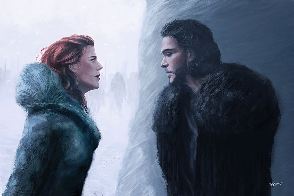 Ygritte And Jon Snow Game Of Thrones By Inkdrone On Deviantart