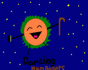 dancing hambuger