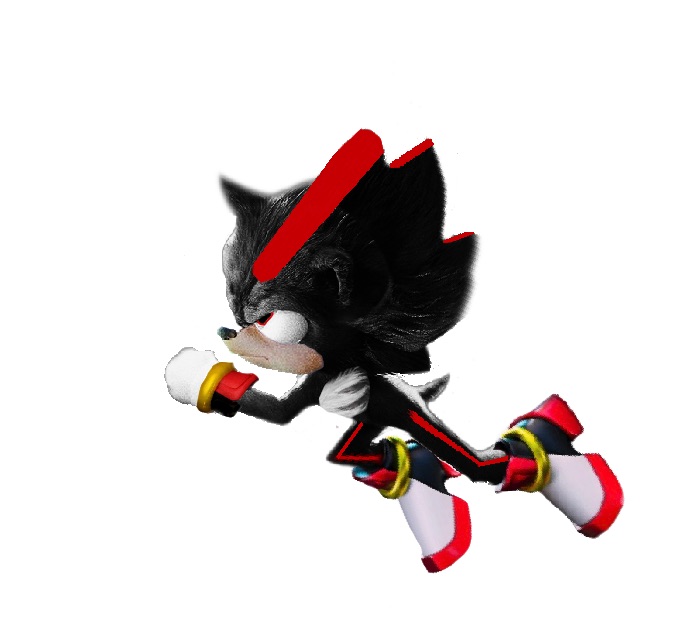 Shadow the hedgehog sonic movie 2 edit png by sonicfan3500 on