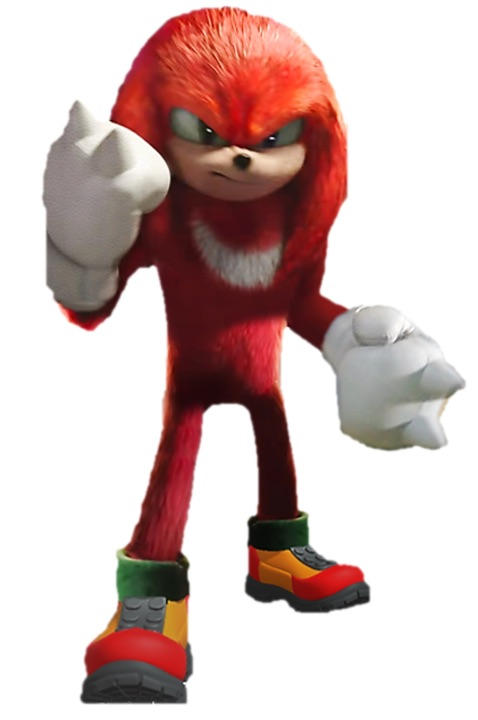 Sonic movie 2 knuckles png by sonicfan3500 on DeviantArt