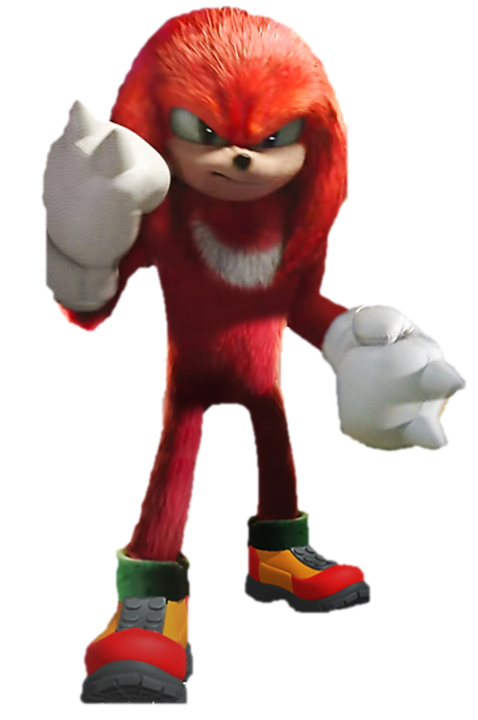 Knuckles the Echidna in Sonic the Hedgehog 2