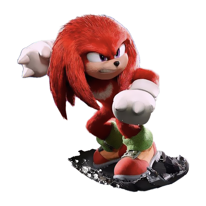 Knuckles Sonic Movie 2 PNG by RJToons on DeviantArt