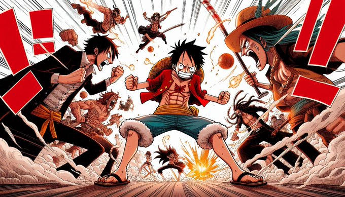 one piece style fan art manga anime illustration by akindo4649 on ...