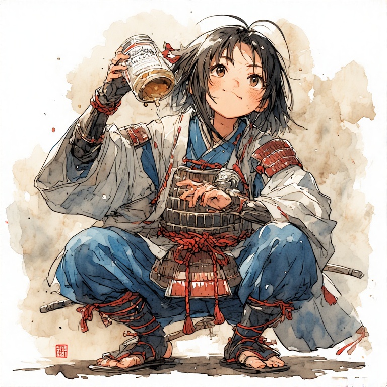 Working Samurai Samurai taste image art illustration Manga work by akindo4649 on DeviantArt
