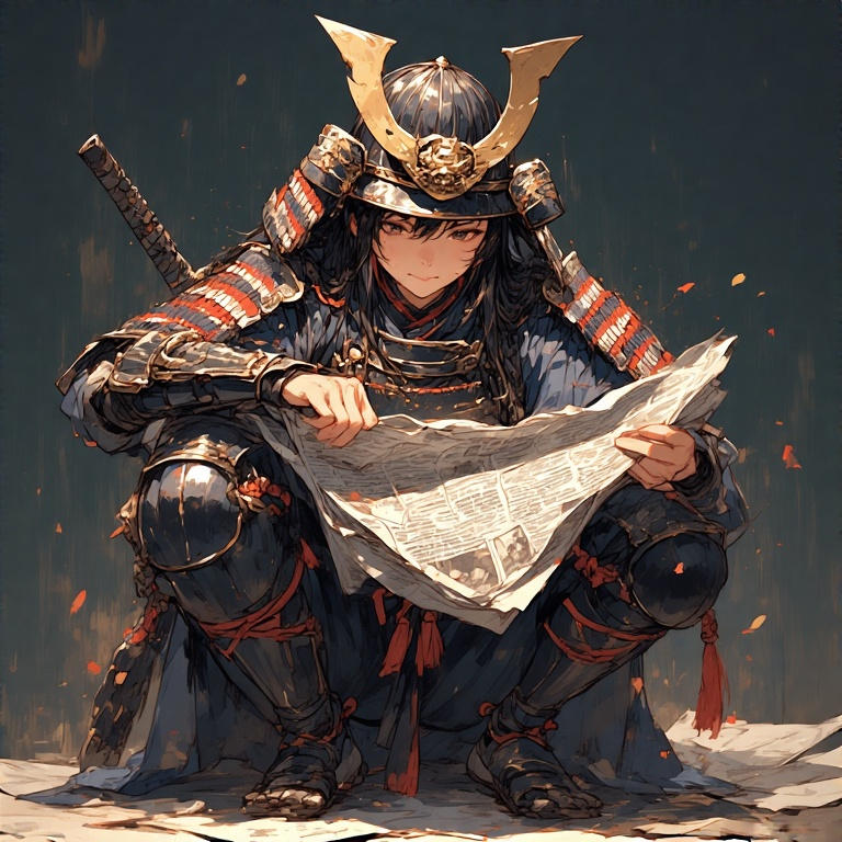 Working Samurai Samurai taste image art illustration Manga work by akindo4649 on DeviantArt
