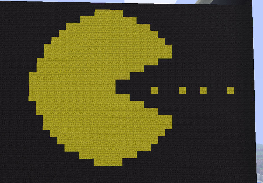 Pacman In Minecraft by Jambowman on DeviantArt