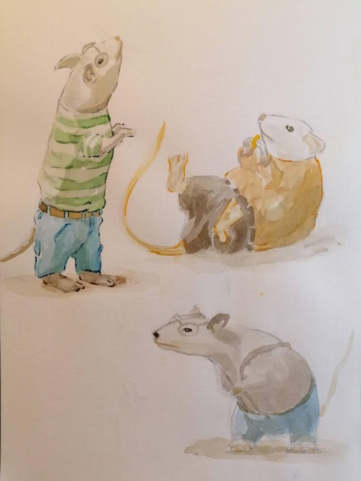 Caracter design rats by Furtunescu on DeviantArt