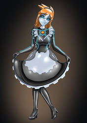 OC Commission Robot Maid Serena