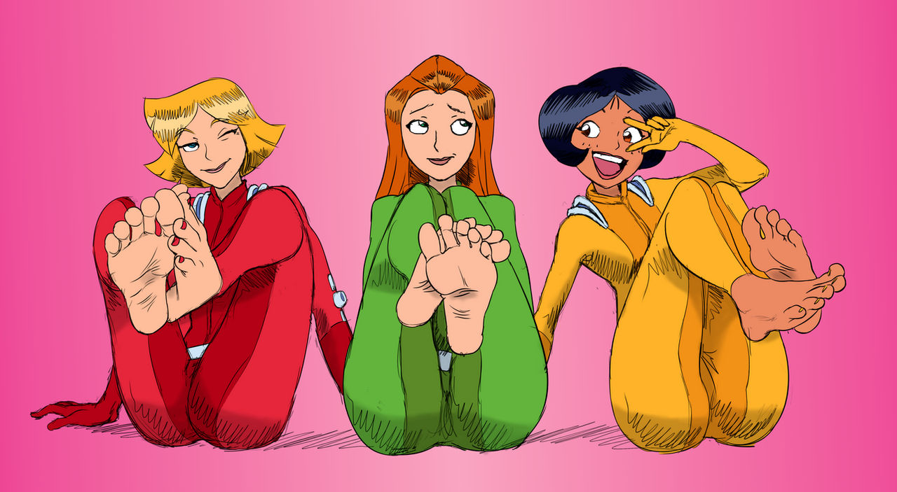 Totally Spies Feet By Frisart On DeviantArt totally-spies-feet-by-frisart-on-deviantart