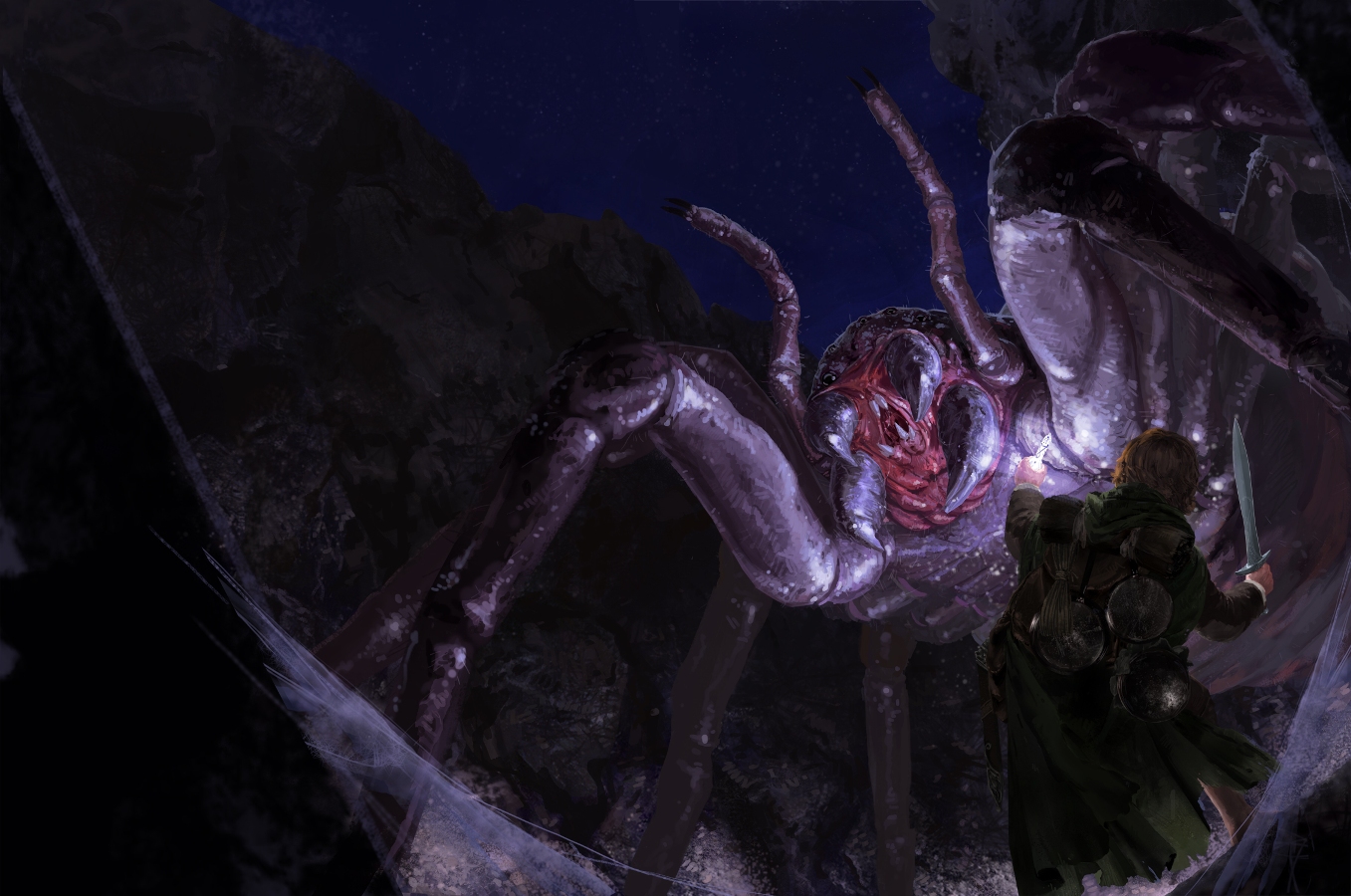 Sam vs. Shelob