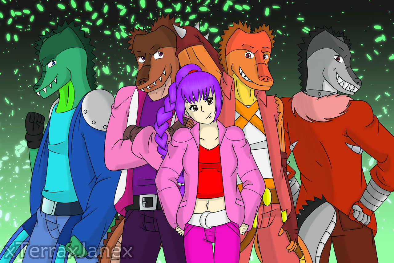 A Girl And Her Crocodiles By XTerraxJanex On DeviantArt a-girl-and-her-crocodiles-by-xterraxjanex-on-deviantart
