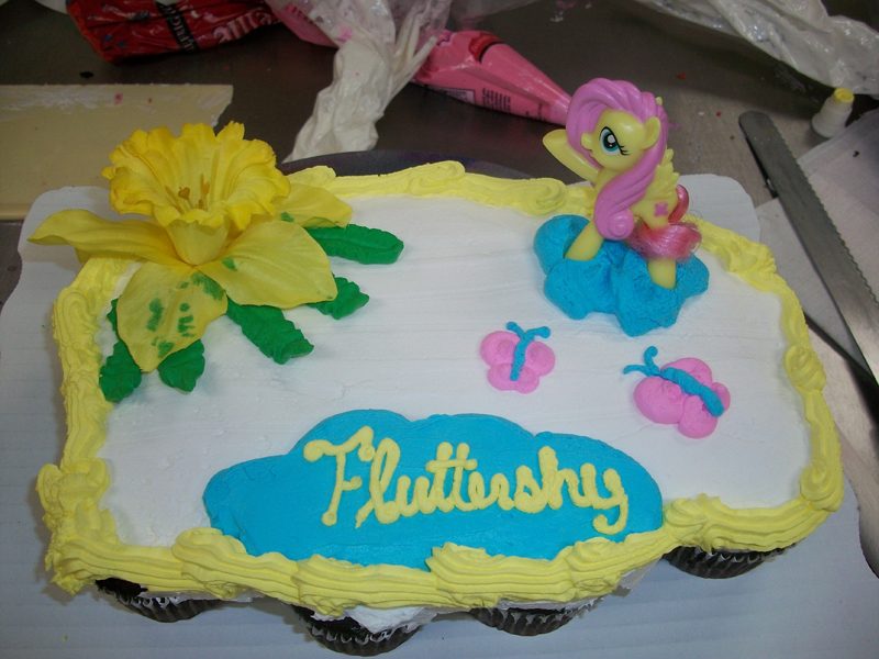 MLP Fluttershy Cake