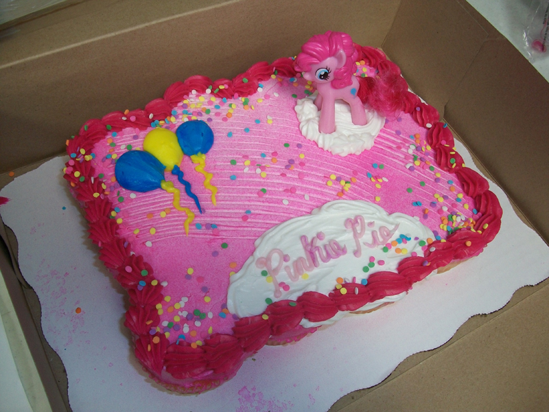 Pinkie Pie cake MLP view2