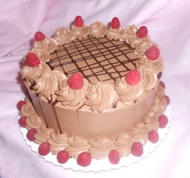 raspberry chocolate cake