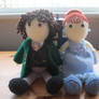 Doctor Who: Eight and Grace Crochet Dolls