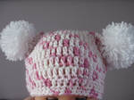 Pink Baby Hat (FOR SALE) by fourthimbles