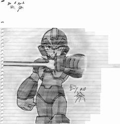 Mega Man X Sketch